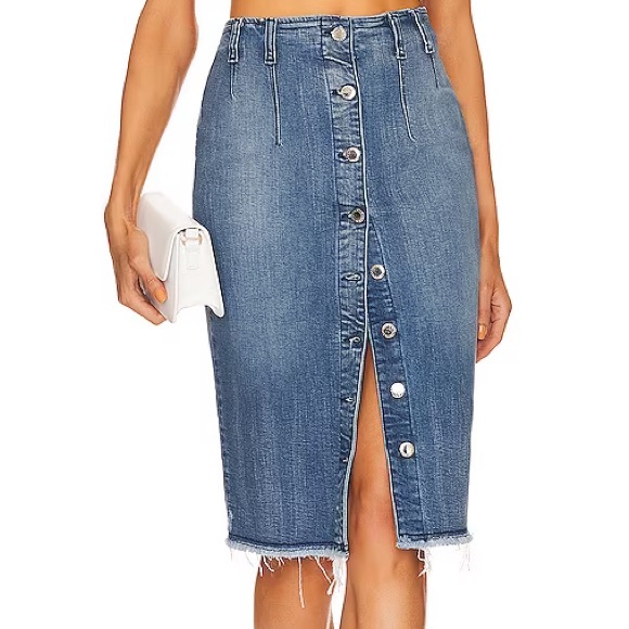 Retrofete Dresses & Skirts - RETROFETE Harmonia Skirt in Sea